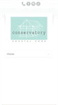 Mobile Screenshot of conservatorycoastalhome.com